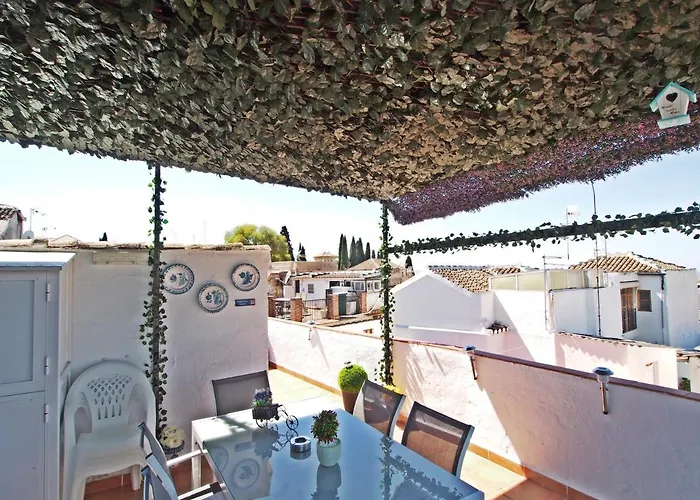 Nasrid Panorama - Casa Con Terraza 360 º En Plaza Larga - Albaicin *